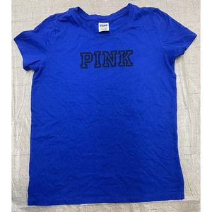 Victoria Secret Blue T-Shirt Size Small